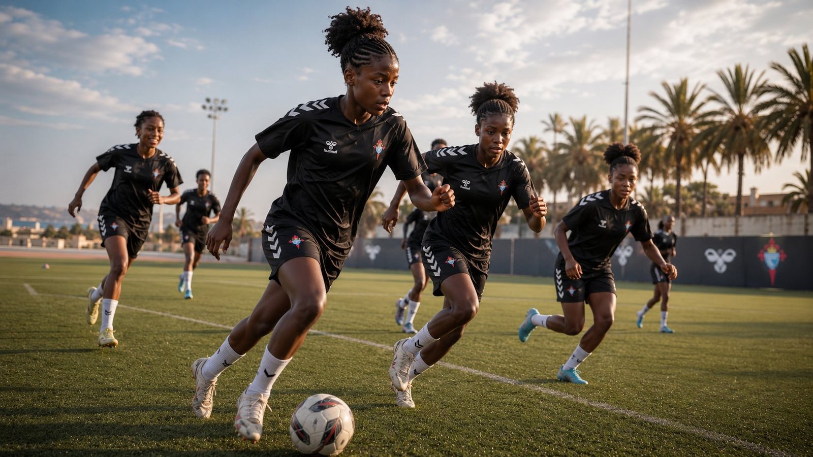 Une section dédiée à la détection et à la promotion du football féminin.